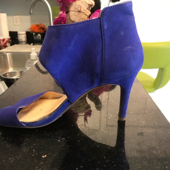 Cobalt Blue Jessica Simpson Heels - Picture 13 of 14
